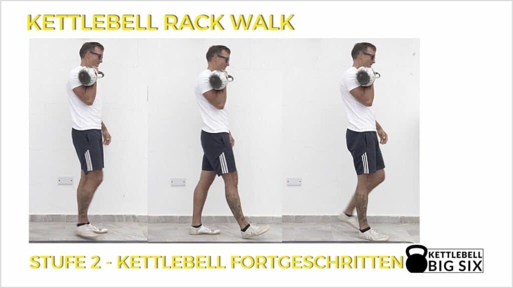 Kettlebell Rack Walk