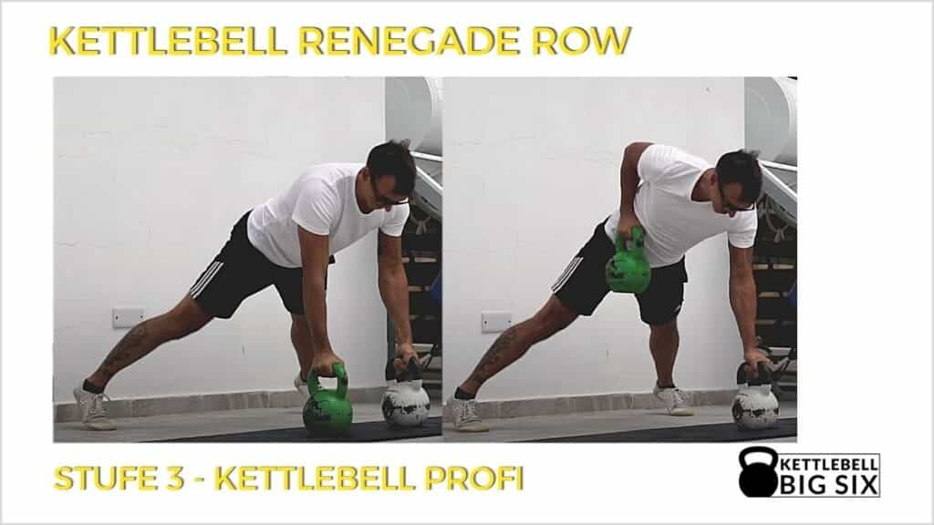 Kettlebell Renegade Row