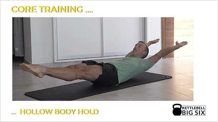 Hollow Body Hold fürs Core Training